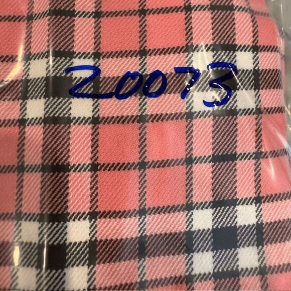 Urban Outfitters Pink and Black Plaid Mini Dress Sleeveless Back Zip Size Small - Picture 9 of 9